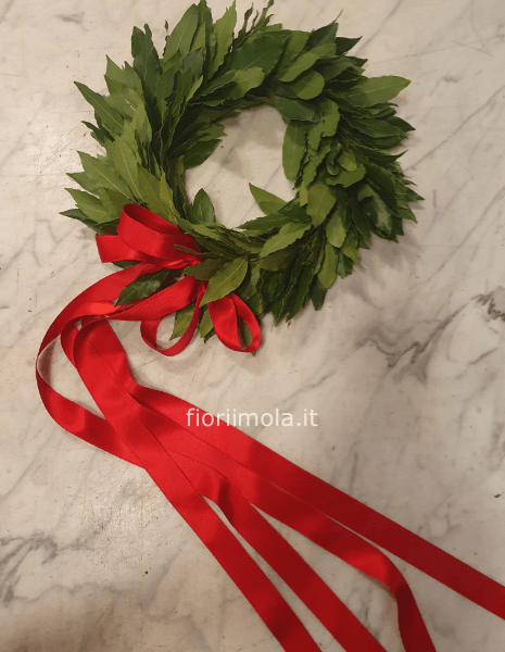 Coroncina di alloro per Laurea